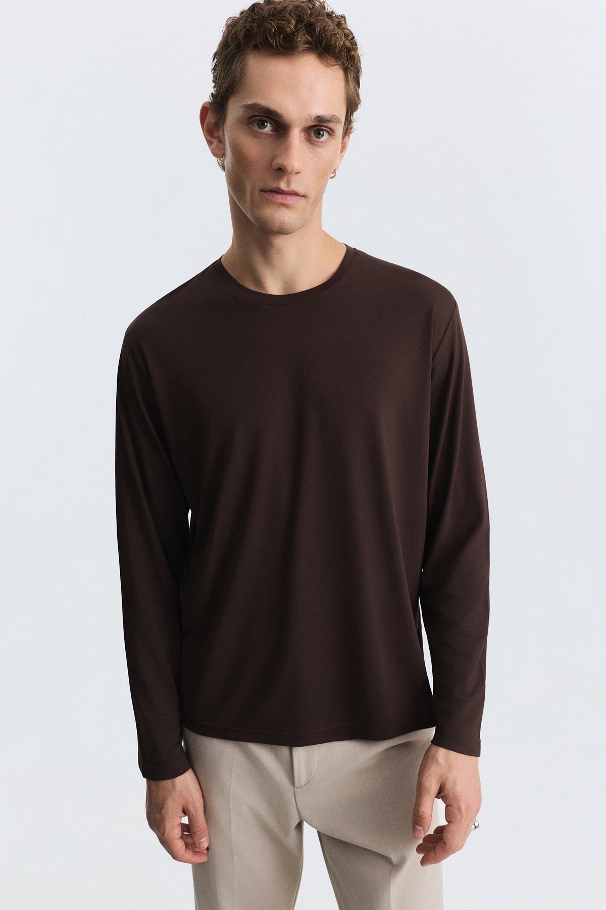 Relax Fit Long-Sleeve T-Shirt