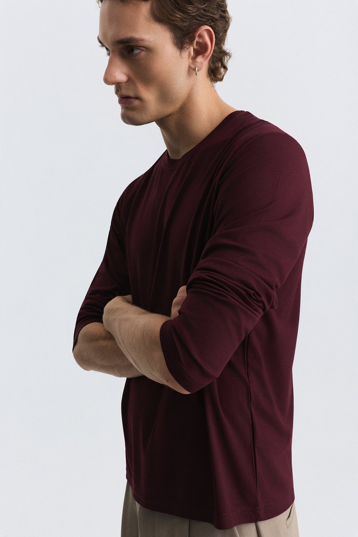 Relax Fit Long-Sleeve T-Shirt