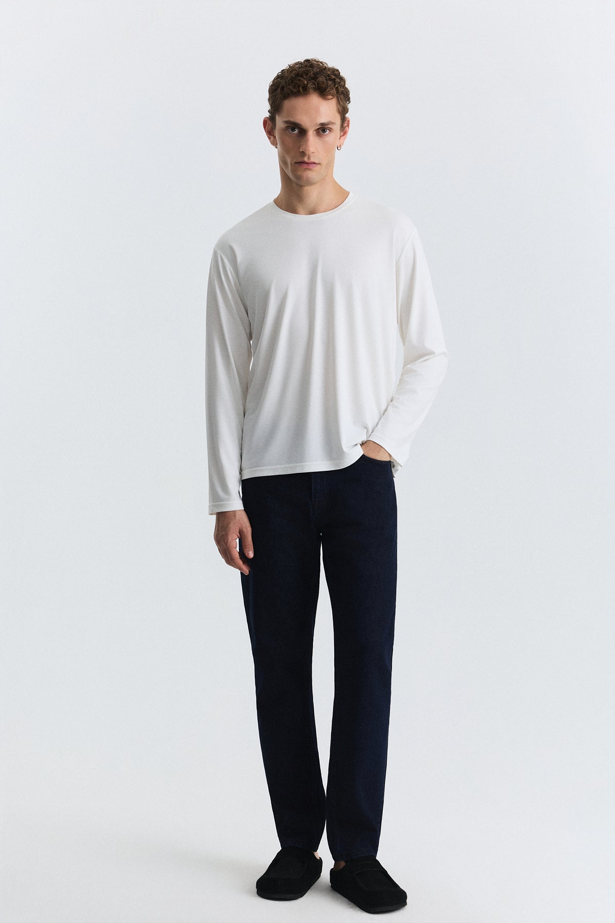 Relax Fit Long-Sleeve T-Shirt