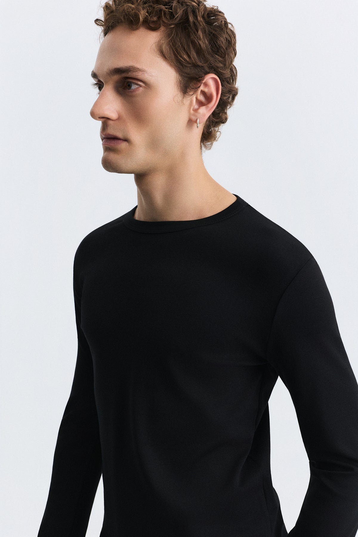 Cotton Long-Sleeve T-Shirt