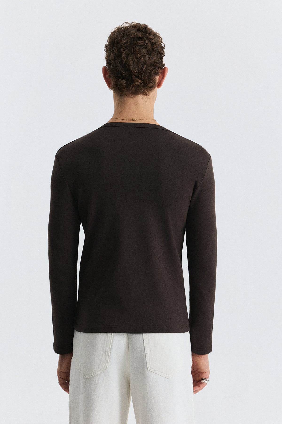 Cotton Long-Sleeve T-Shirt