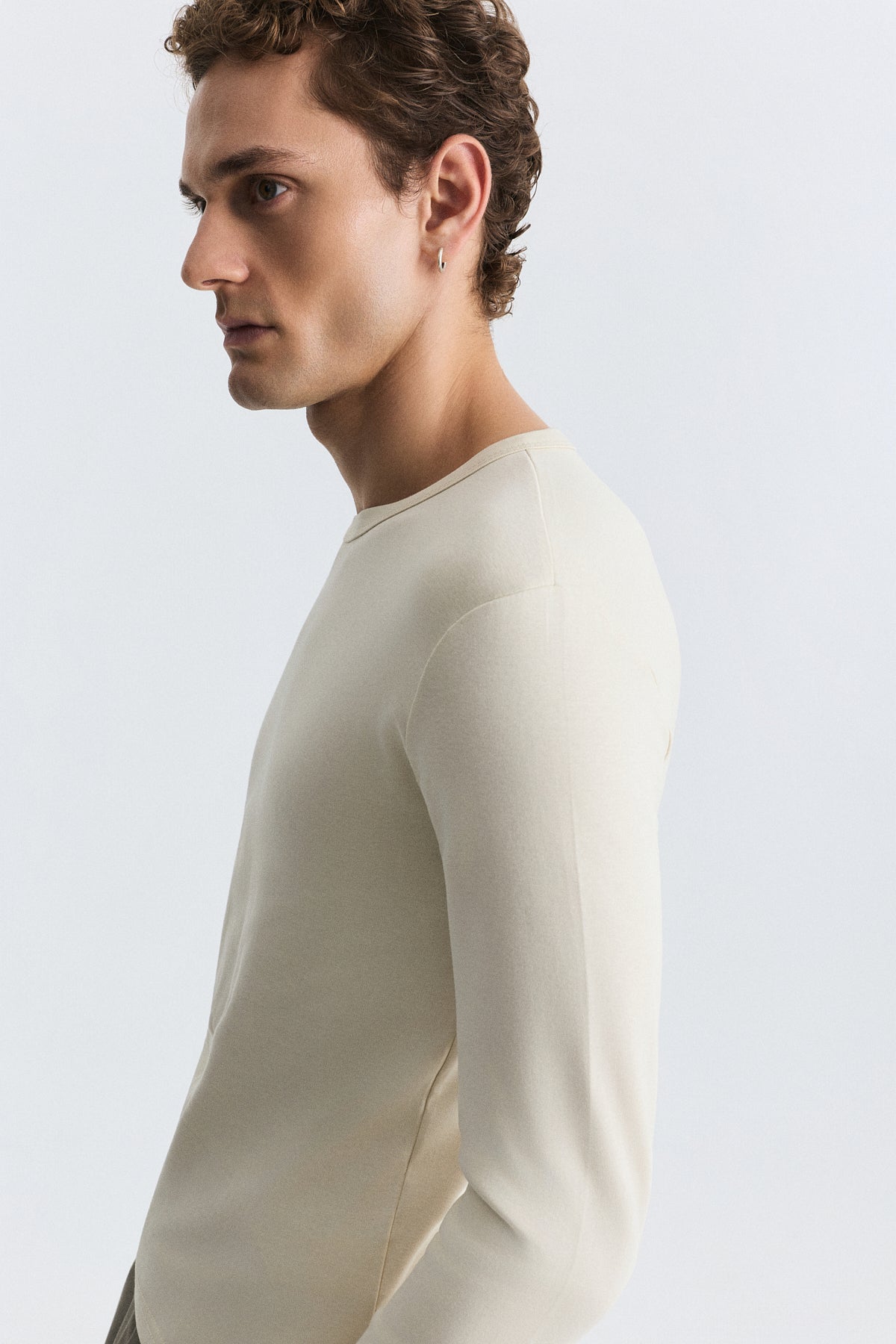 Cotton Long-Sleeve T-Shirt