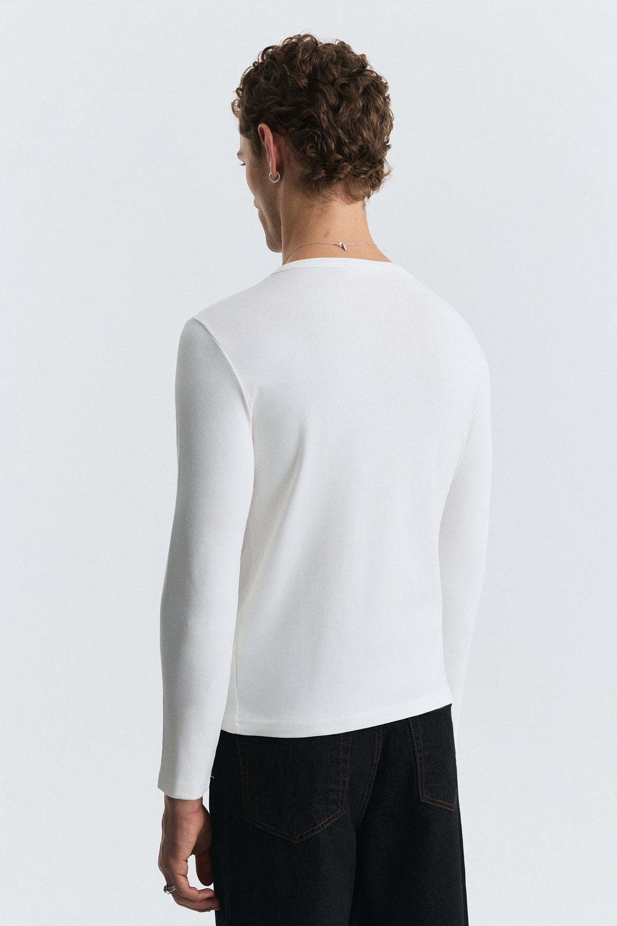 Cotton Long-Sleeve T-Shirt