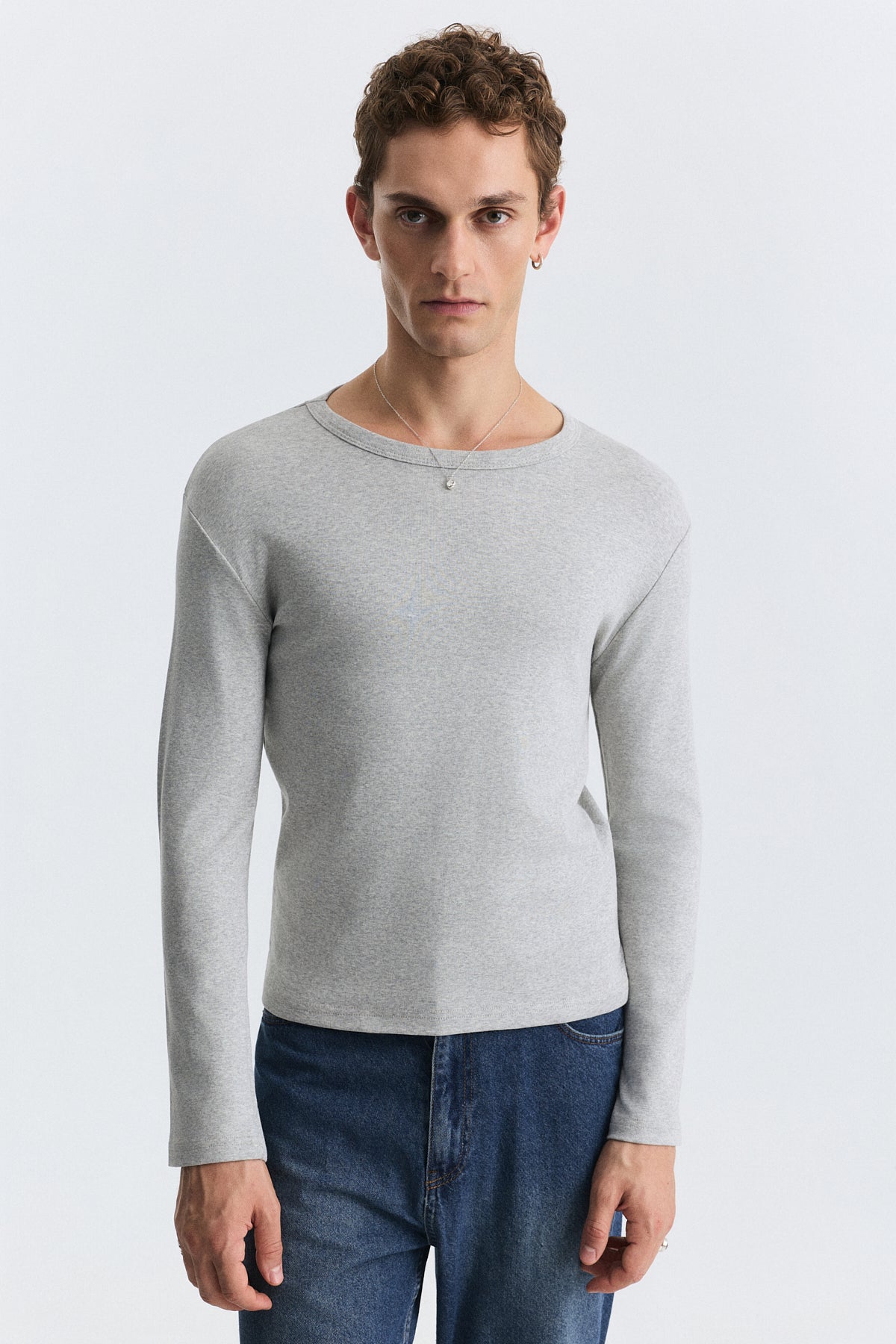 Cotton Long-Sleeve T-Shirt