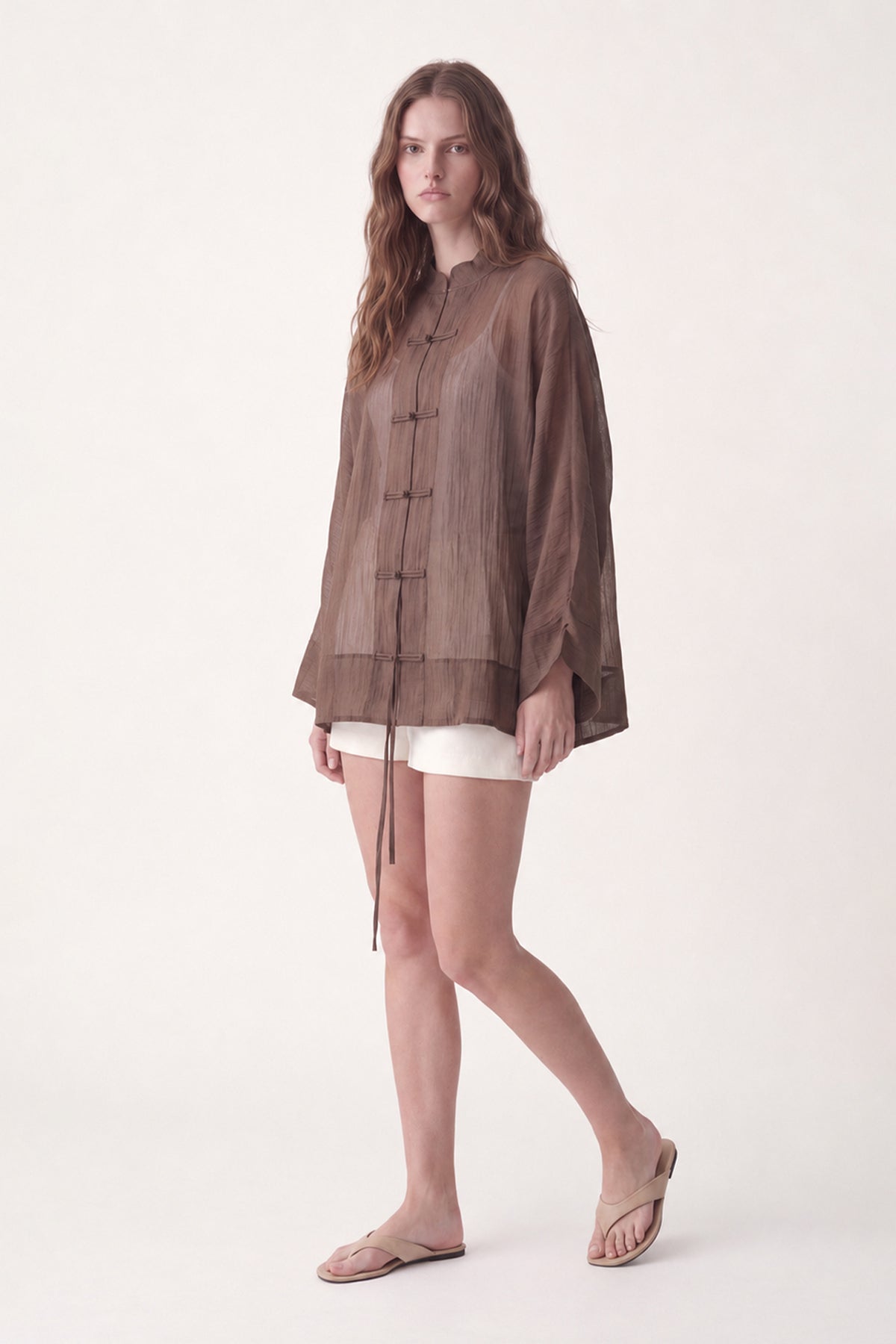 Embellished Button-Down Shirt