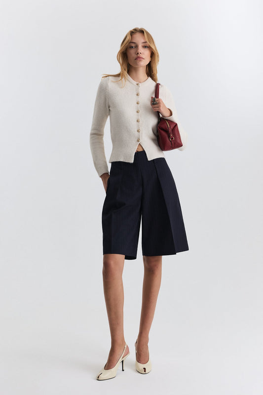 Soft-Textured Cardigan