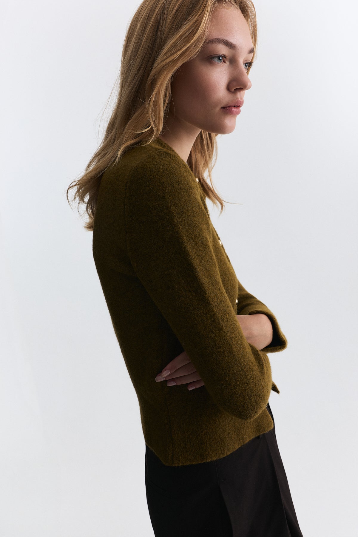 Soft-Textured Cardigan