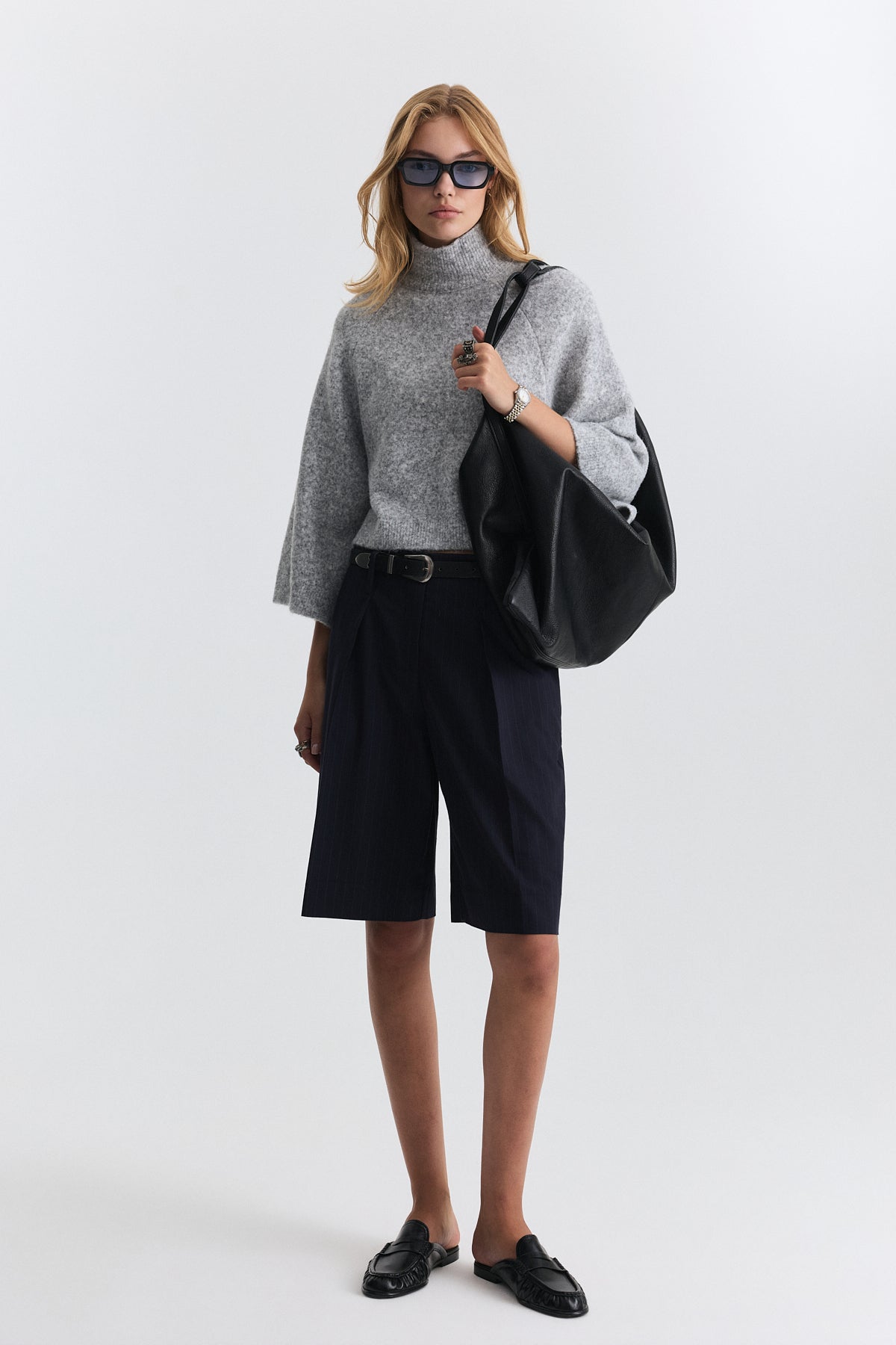 Bat-Sleeve Sweater