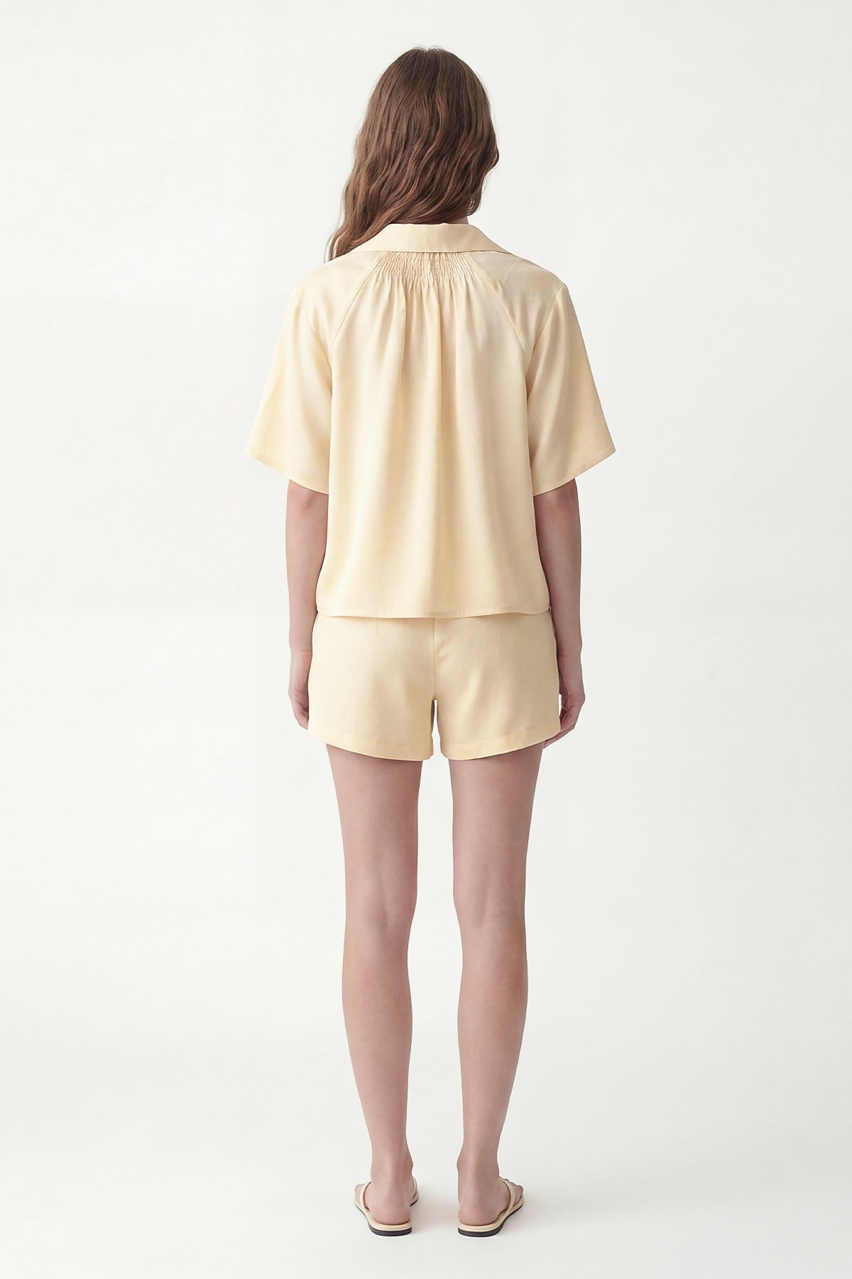 100% Lyocell Shorts Set