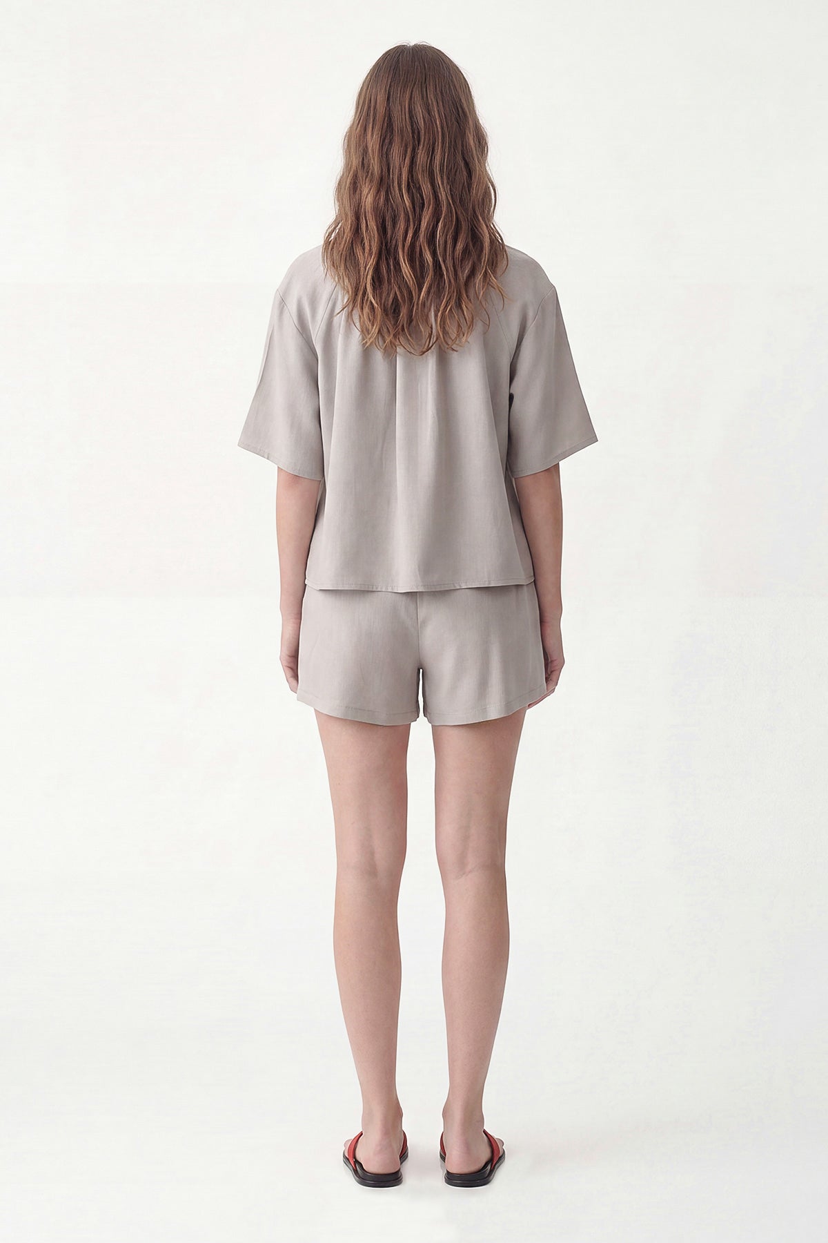 100% Lyocell Shorts Set