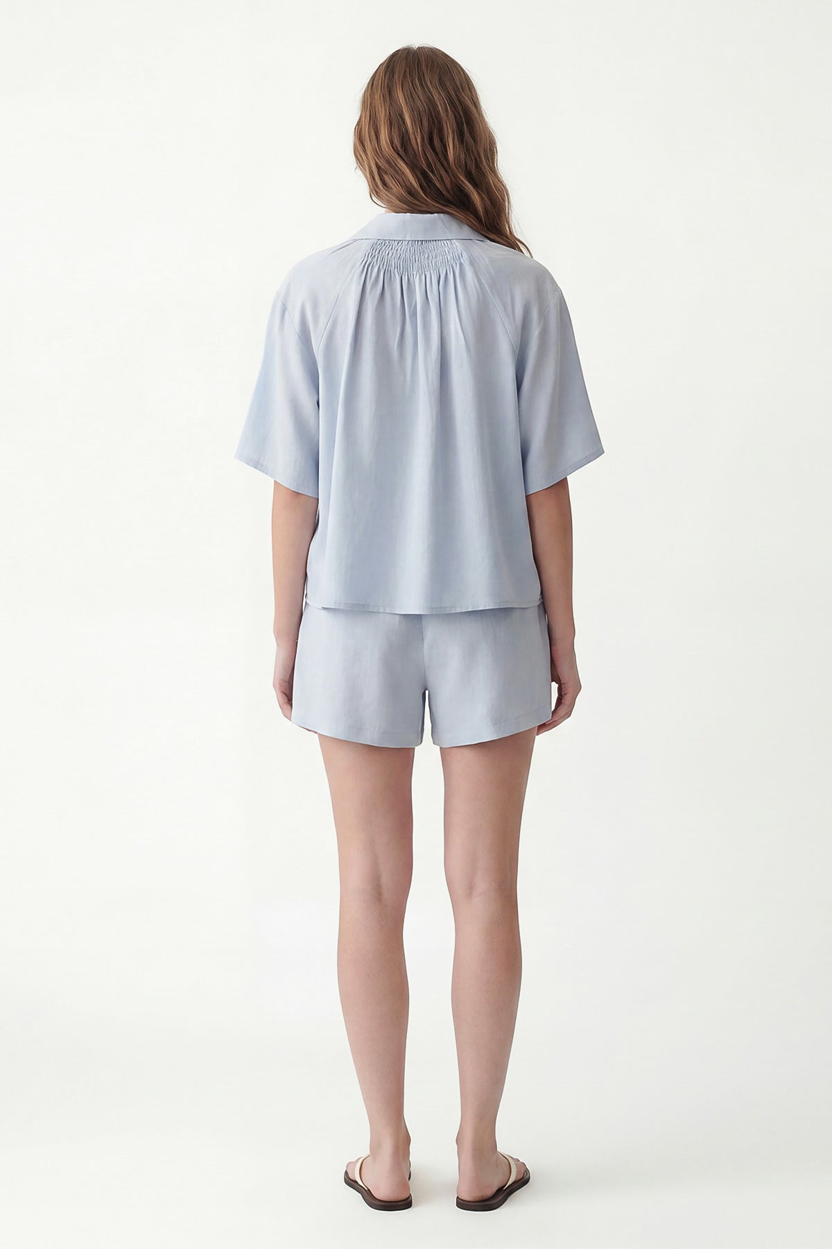 100% Lyocell Shorts Set