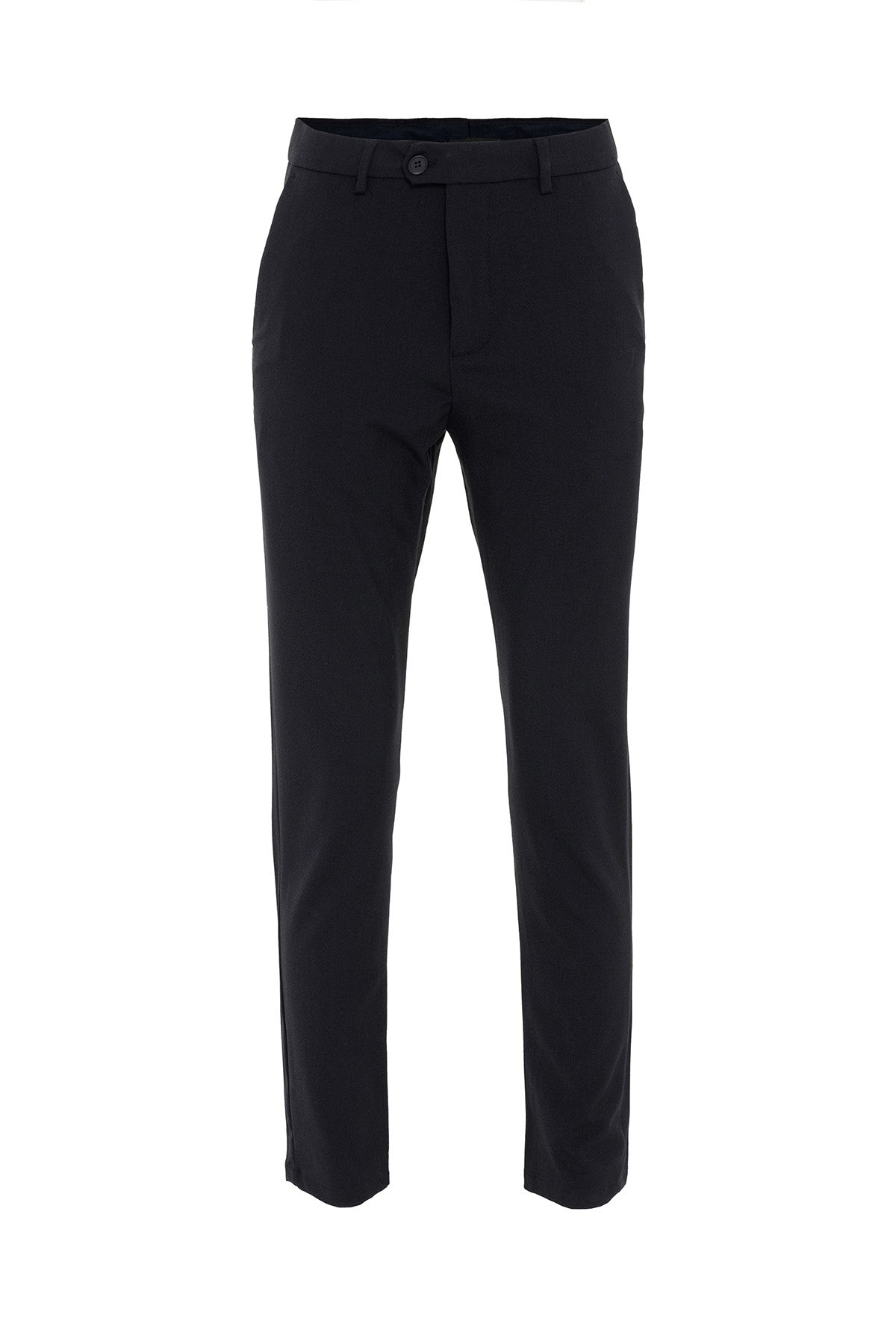 Men's Accessories: Slim-Fit Pants with Detailed Design