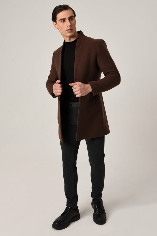 Antioch Men's Wool-Blend Cashmere Coat