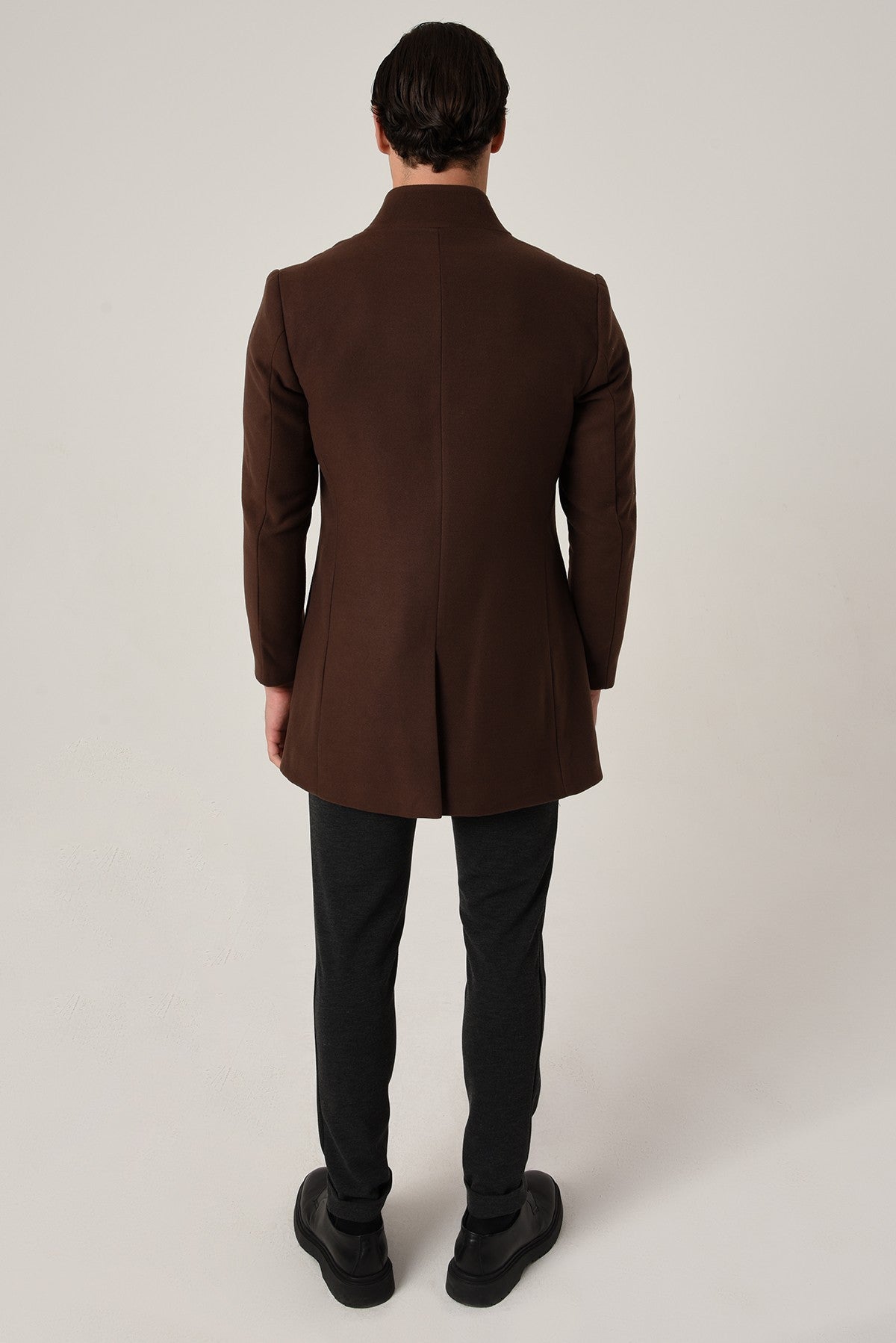 Antioch Men's Wool-Blend Cashmere Coat