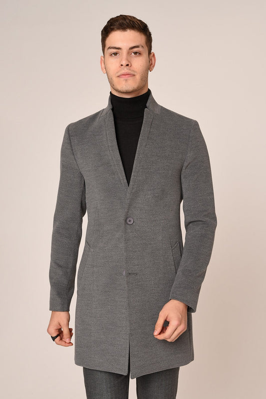 Antioch Men's Wool-Blend Cashmere Coat