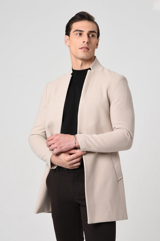 Antioch Men's Wool-Blend Cashmere Coat