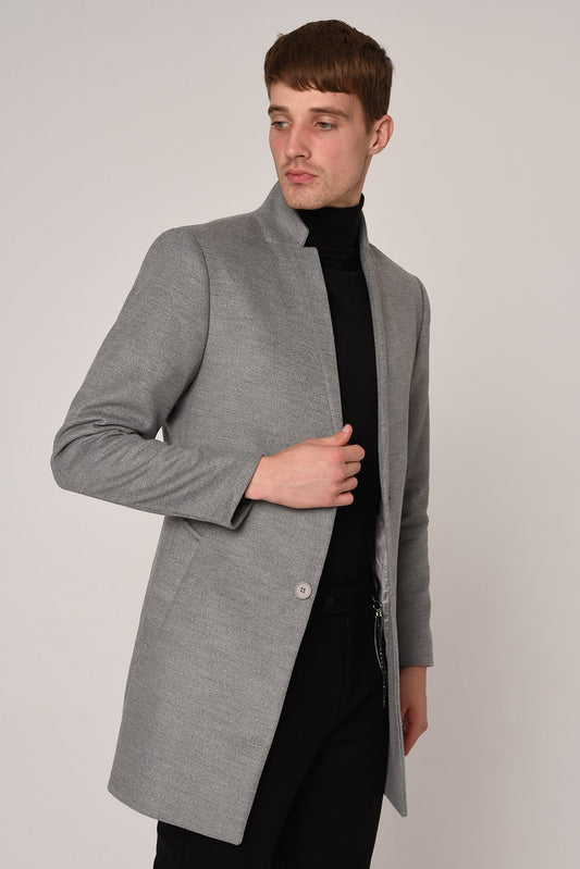 Antioch Men's Wool-Blend Cashmere Coat