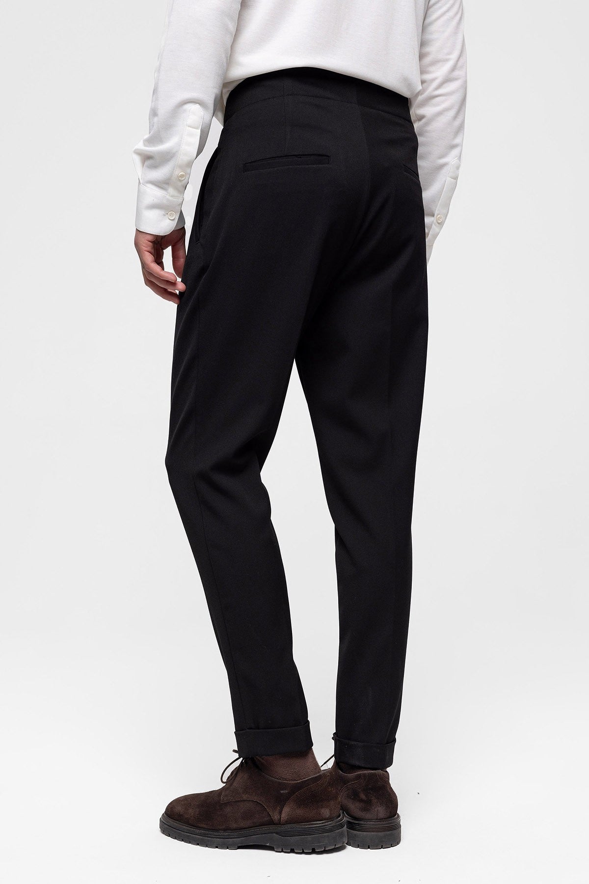 Antioch High-Waisted (Boyfriend) Pleated Pants