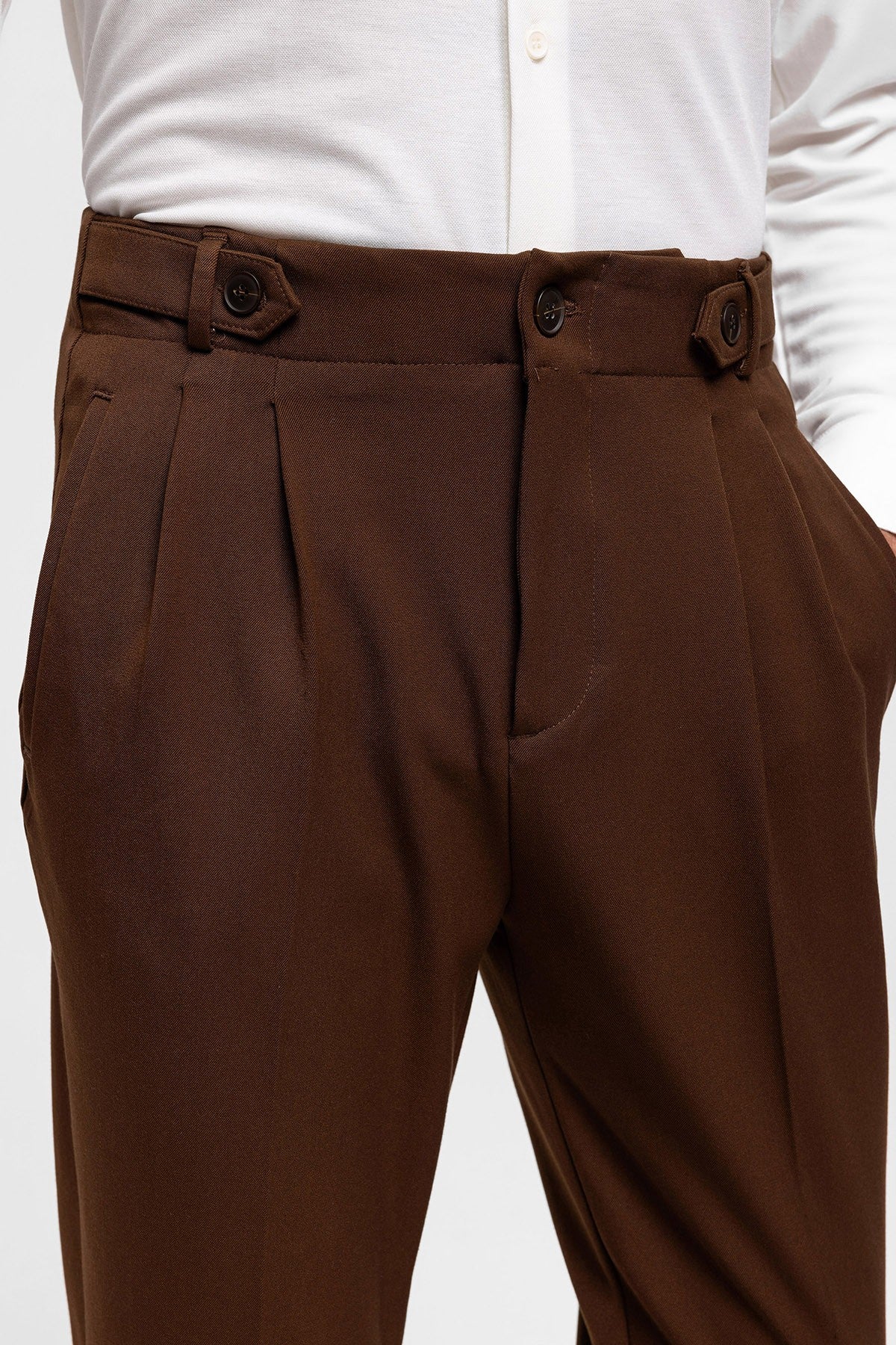 Antioch High-Waisted (Boyfriend) Pleated Pants