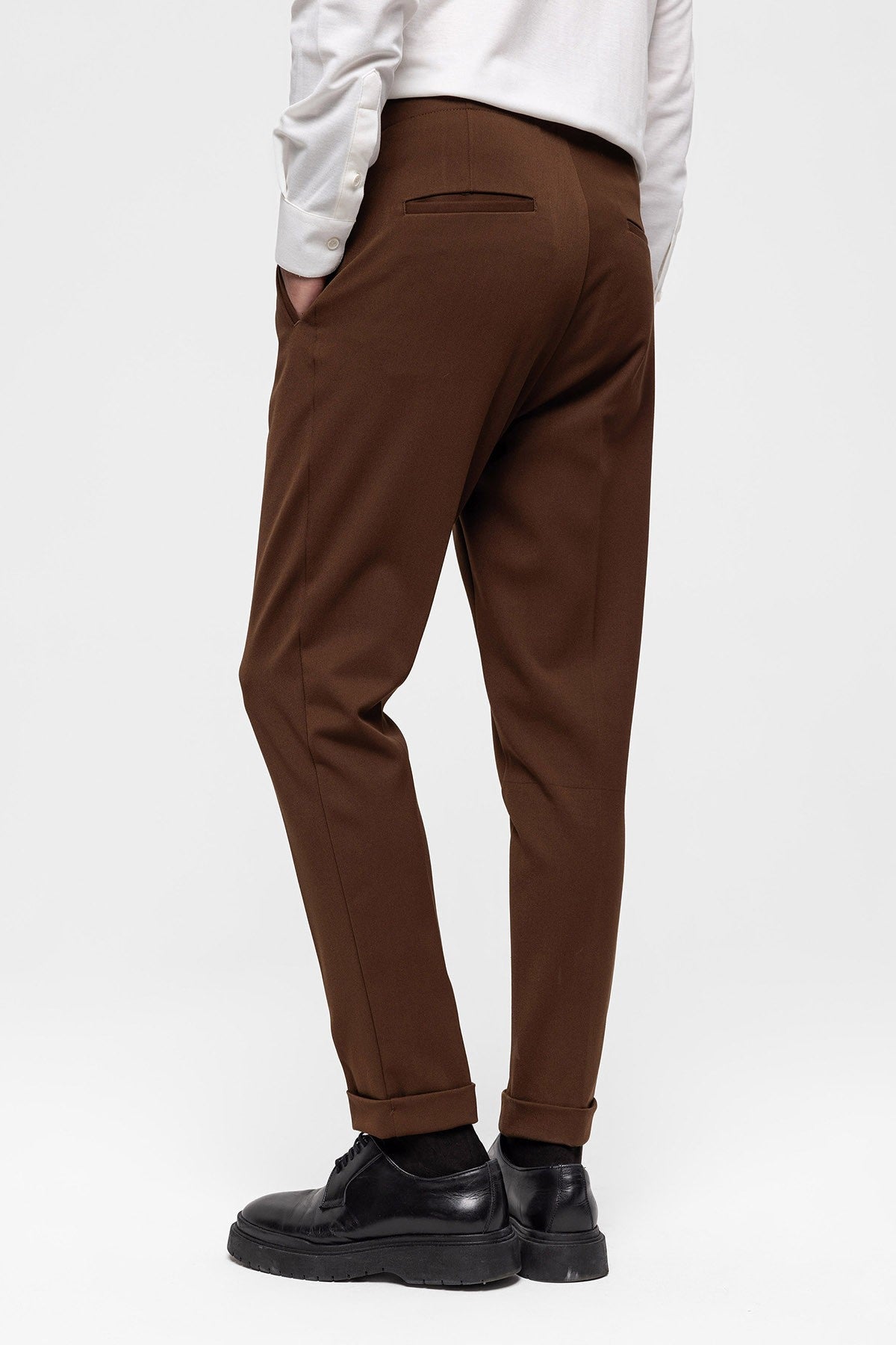 Antioch High-Waisted (Boyfriend) Pleated Pants