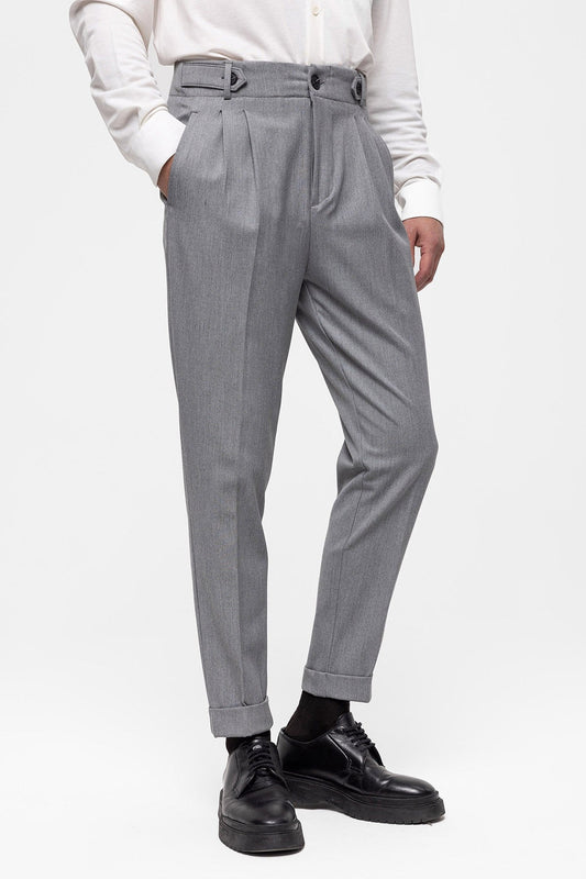 Antioch High-Waisted (Boyfriend) Pleated Pants