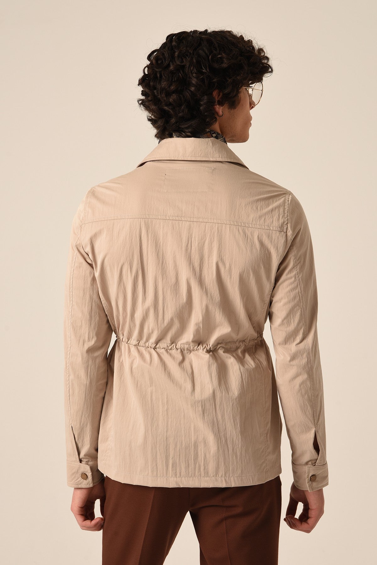 Antioch Men's Spring Jacket with Elastic Waistband