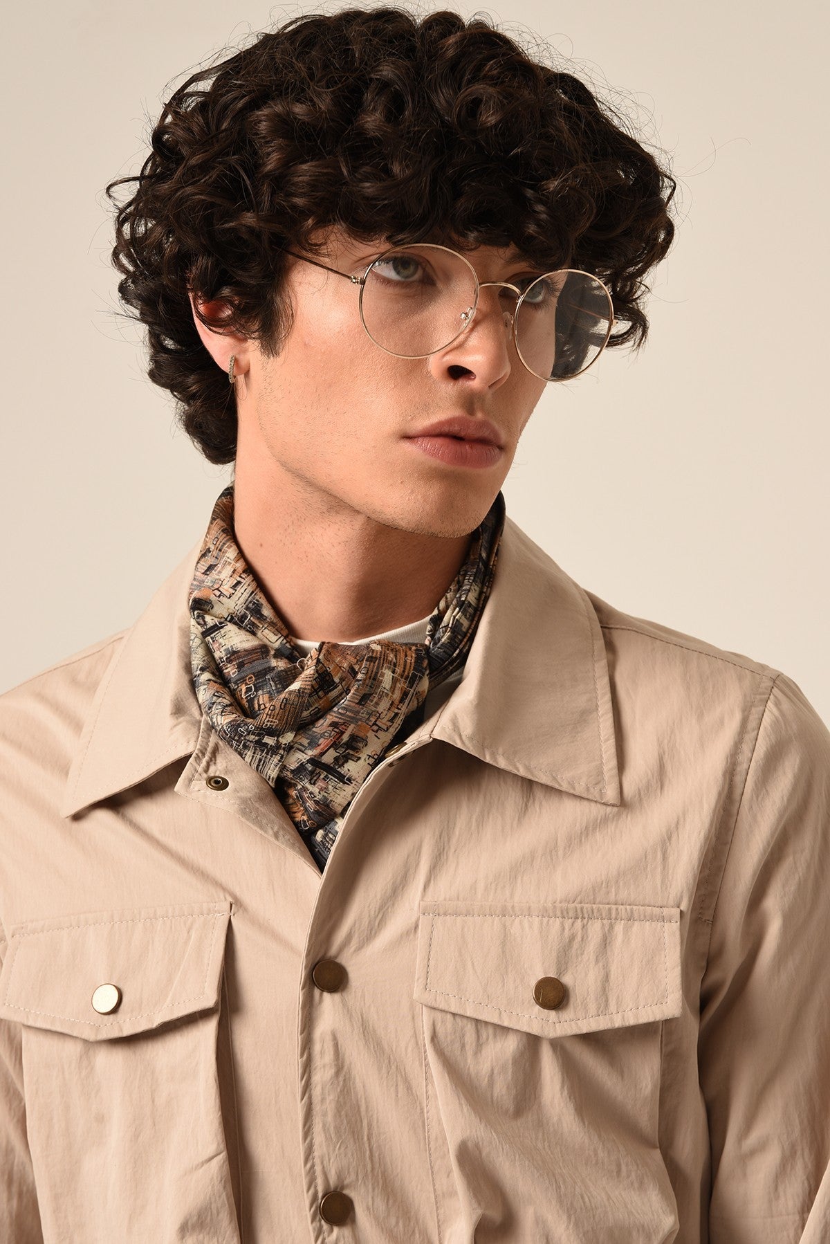 Antioch Men's Spring Jacket with Elastic Waistband