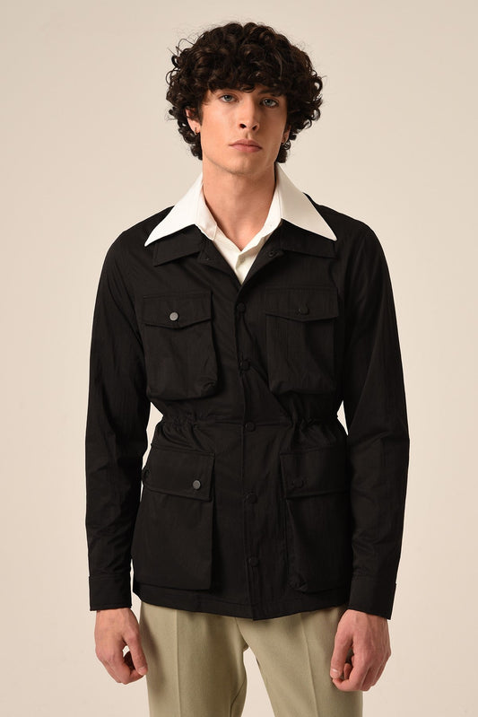 Antioch Men's Spring Jacket with Elastic Waistband