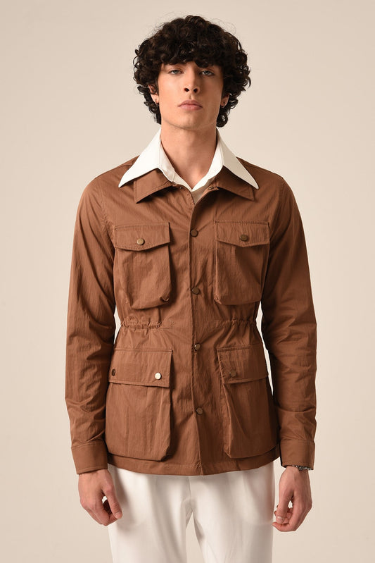 Antioch Men's Spring Jacket with Elastic Waistband