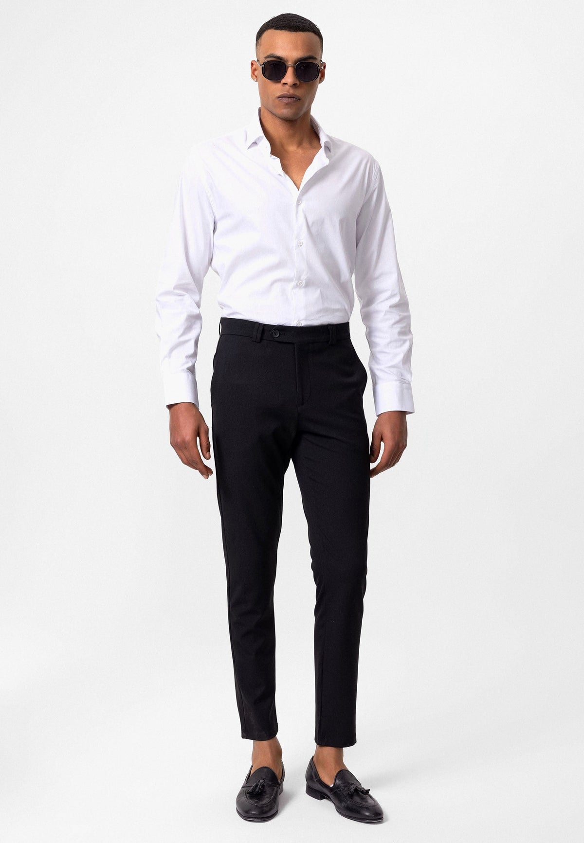 Men's Slim-Fit Fabric Pants