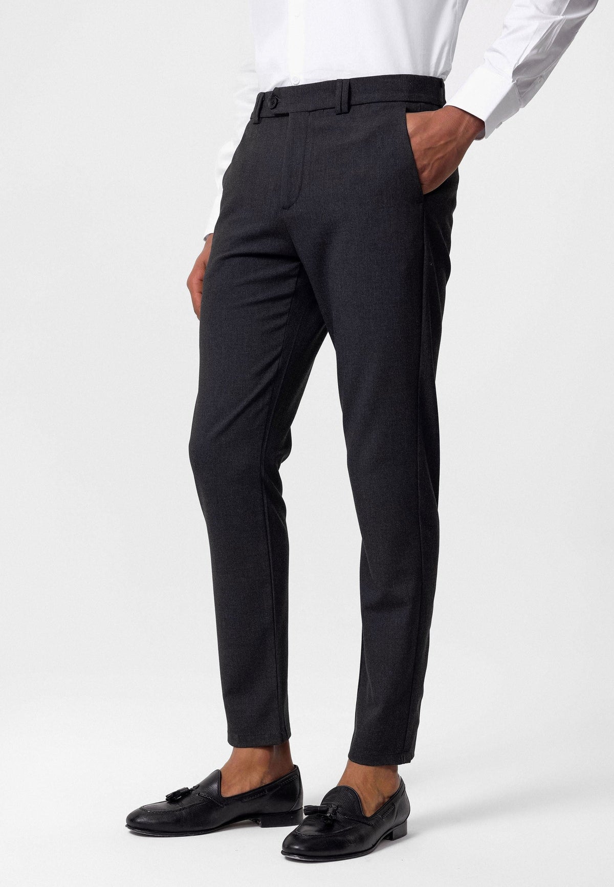 Men's Slim-Fit Fabric Pants