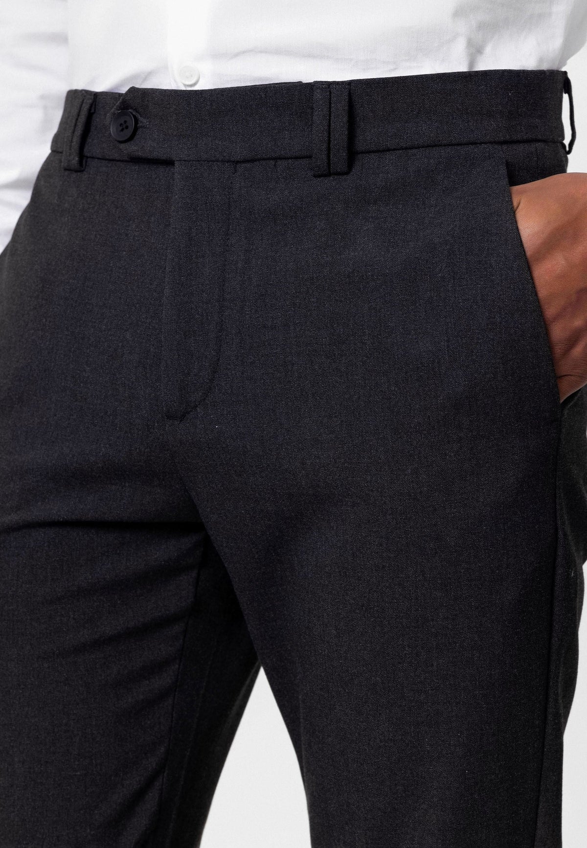 Men's Slim-Fit Fabric Pants