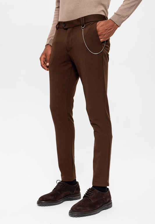 Men's Slim-Fit Fabric Pants