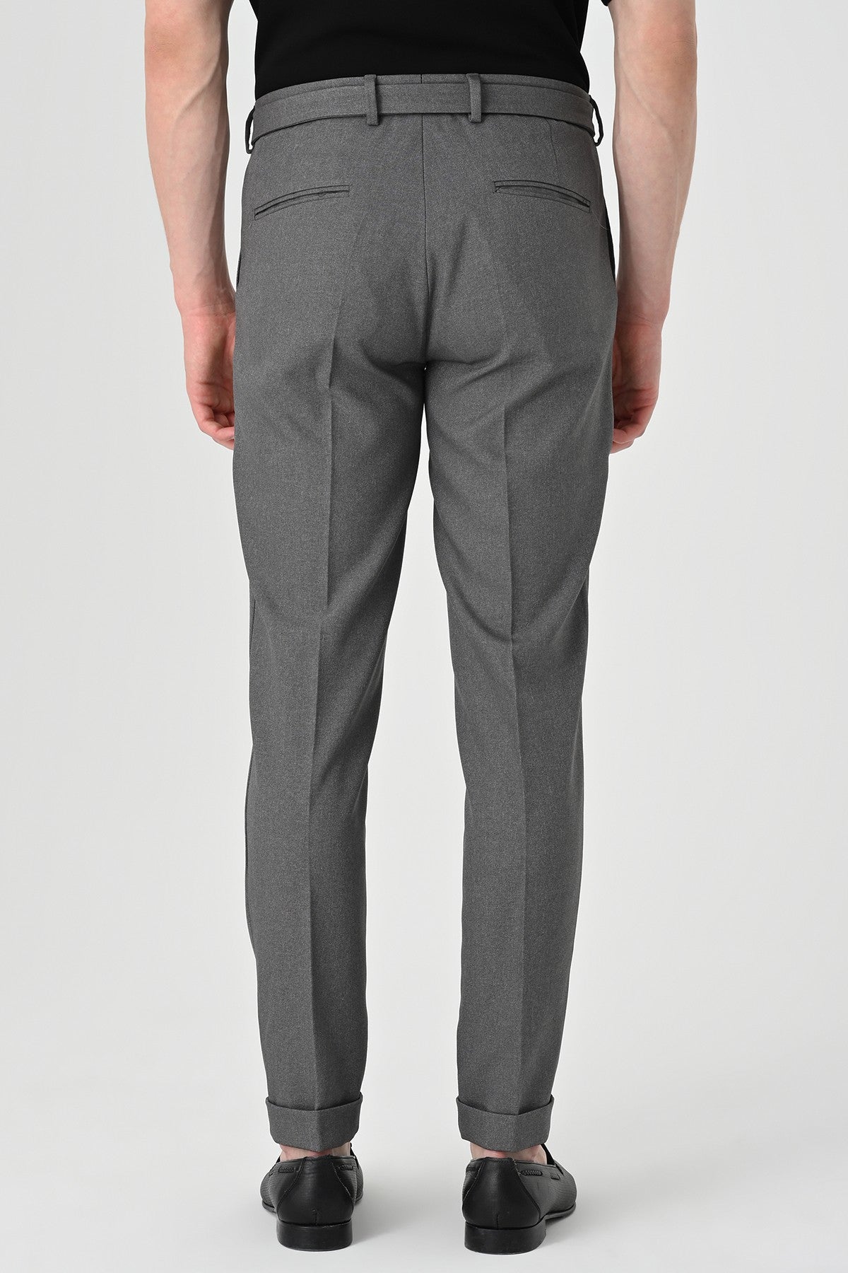 Antioch High-Waisted Pleated Pants