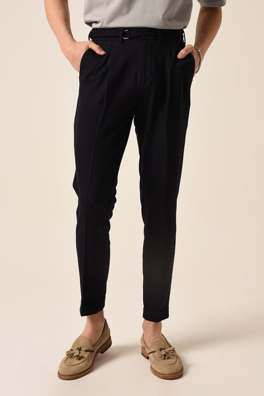 Antioch High-Waisted Pleated Pants