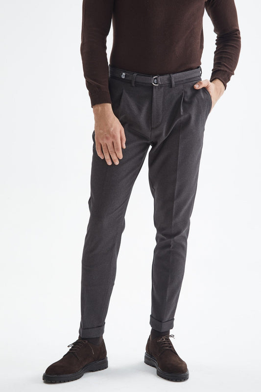 Antioch High-Waisted Pleated Pants