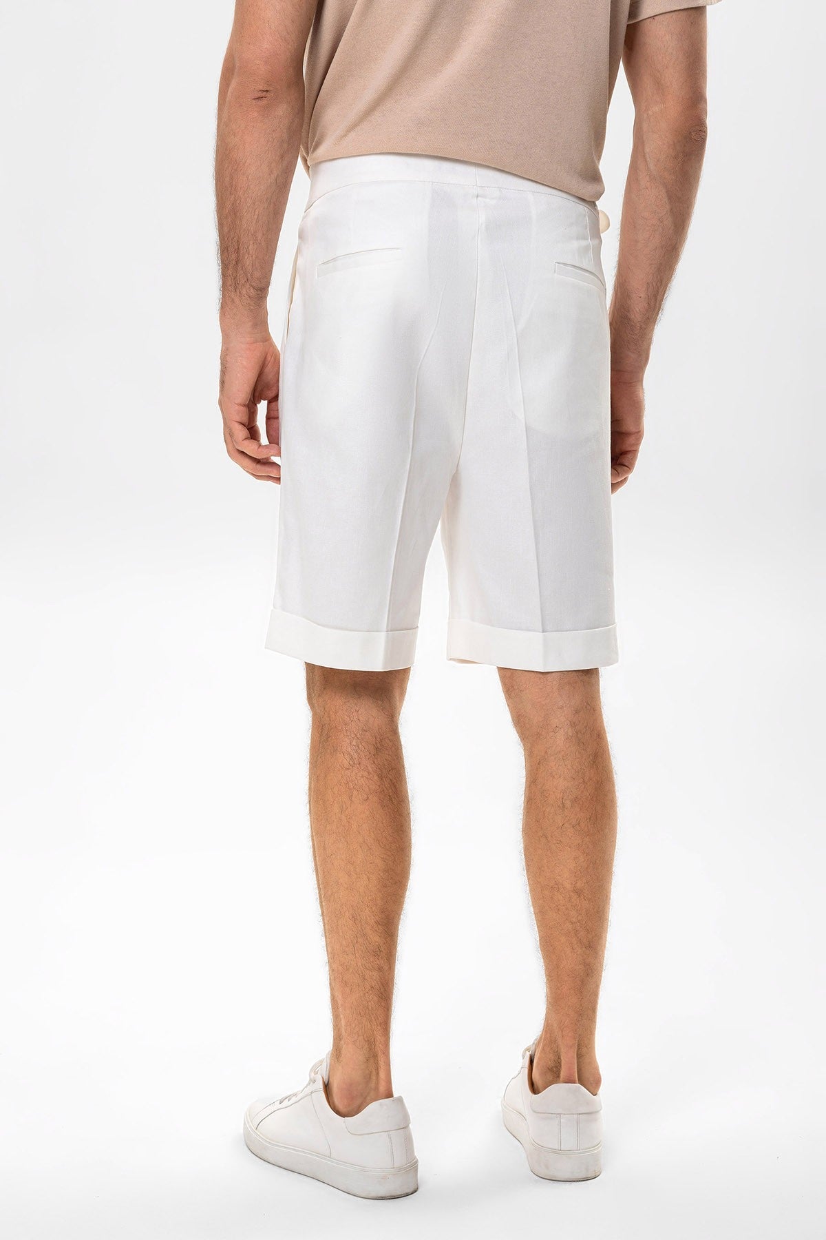 Antioch Toka Men's Shorts with Detailed Pleats