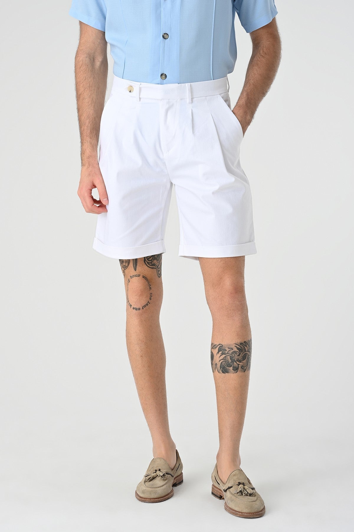 Antioch Pleated Men's Shorts