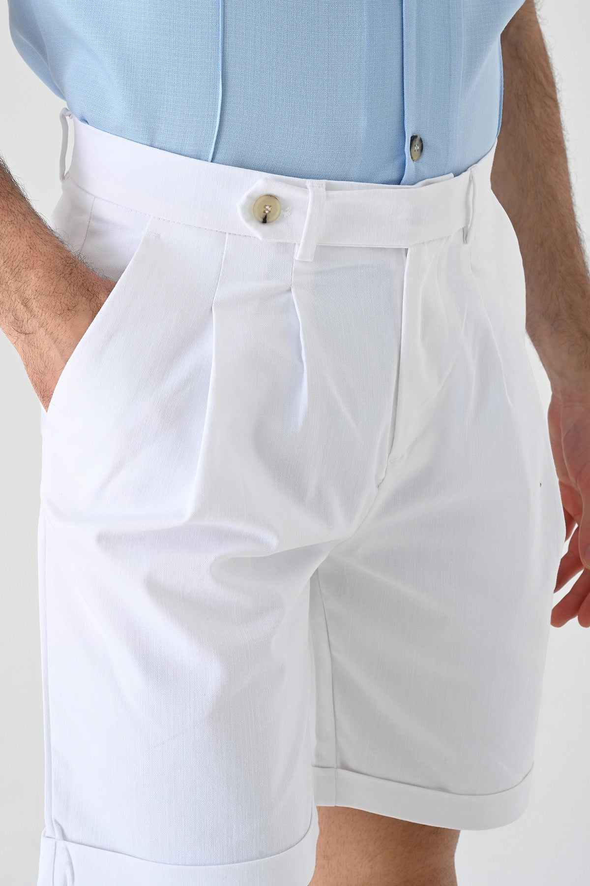 Antioch Pleated Men's Shorts