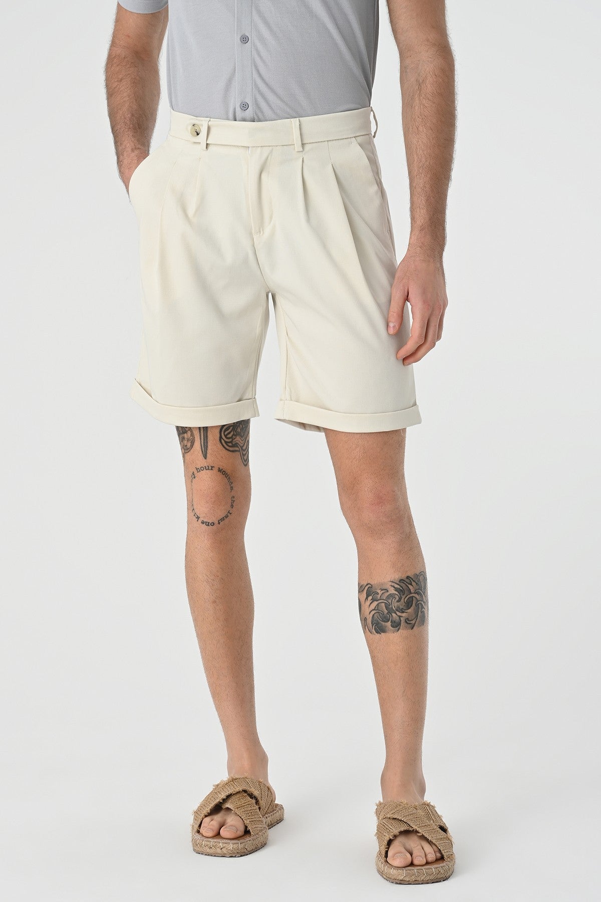 Antioch Pleated Men's Shorts