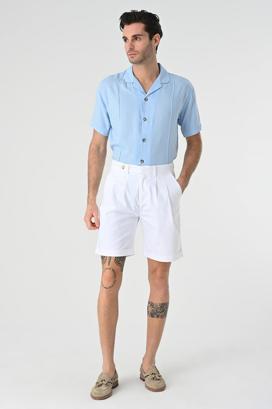 Antioch Pleated Men's Shorts