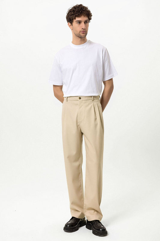 Antioch High-Waisted Pleated Relaxed-Fit Men's Pants