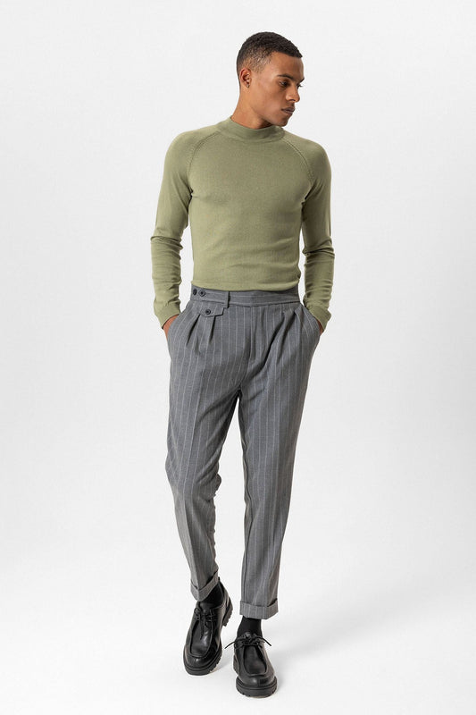 Antioch Men's Half-Turtleneck Sweater