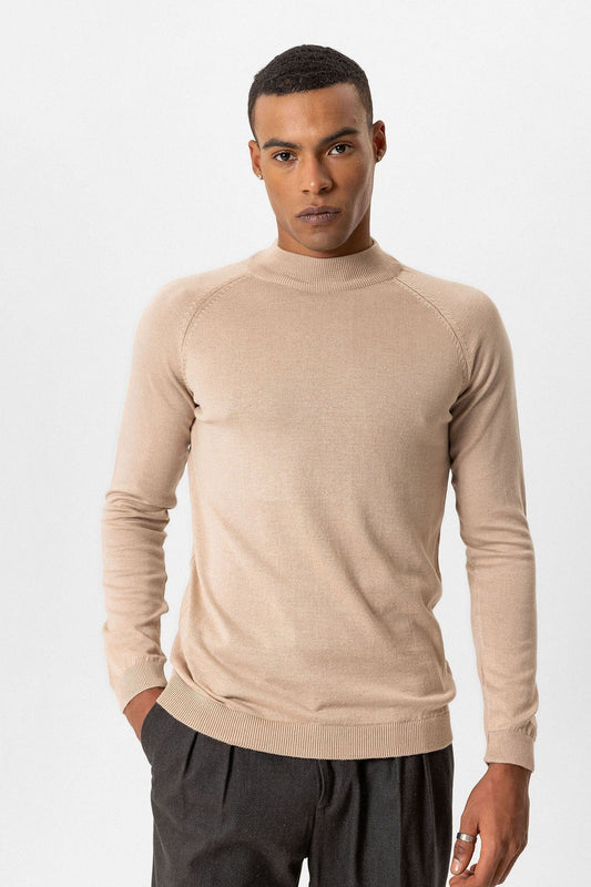 Antioch Men's Half-Turtleneck Sweater