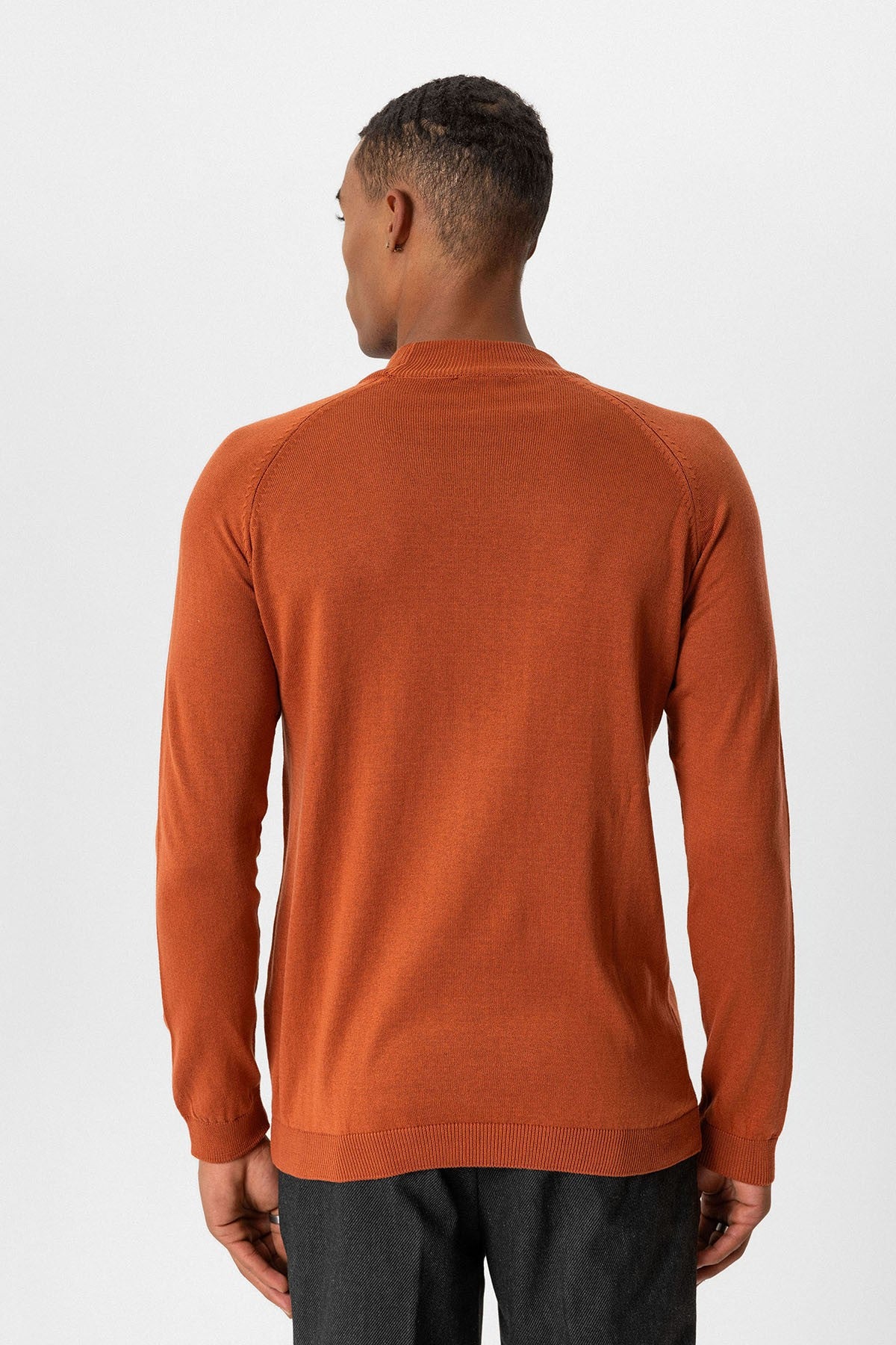 Antioch Men's Half-Turtleneck Sweater
