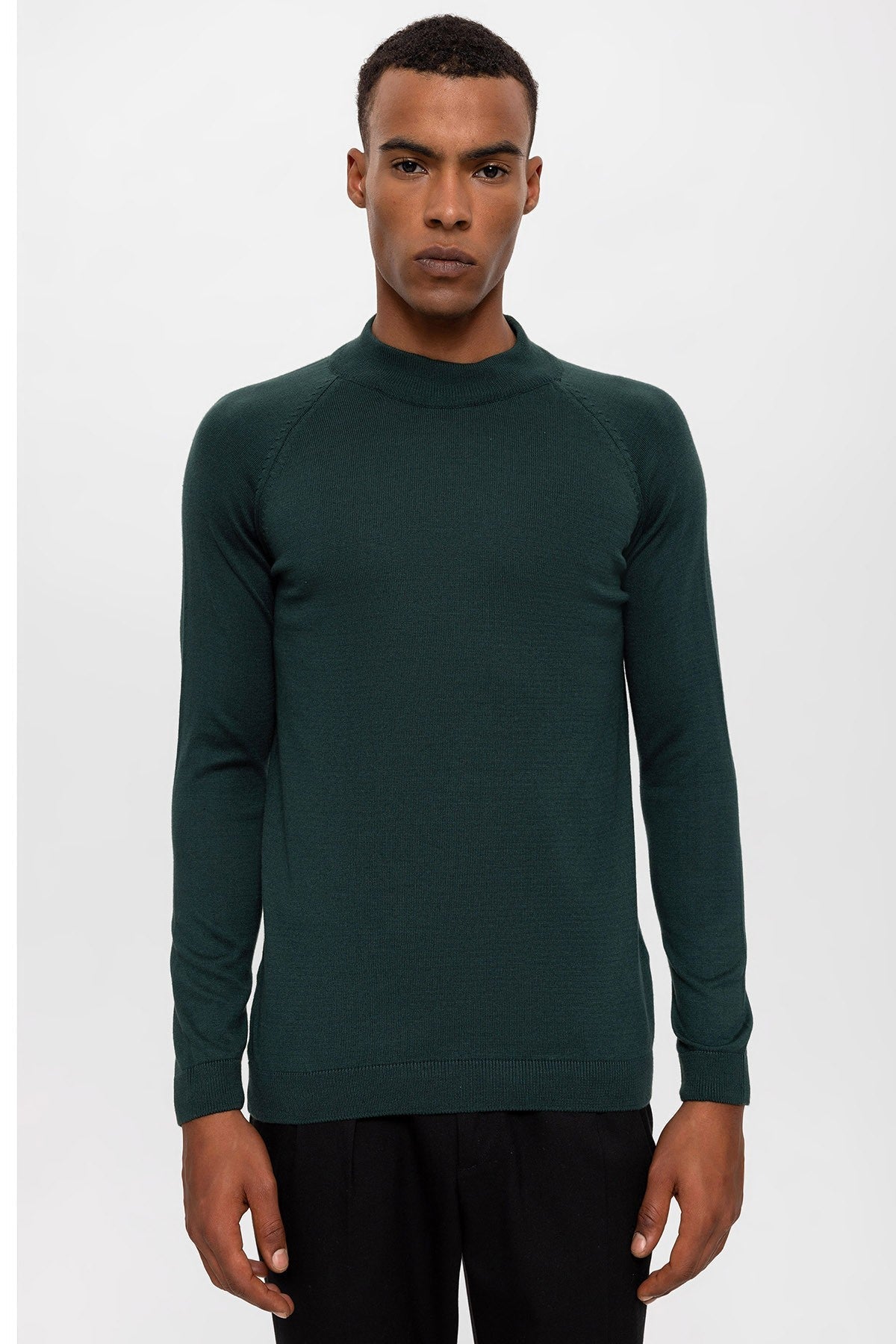 Antioch Men's Half-Turtleneck Sweater