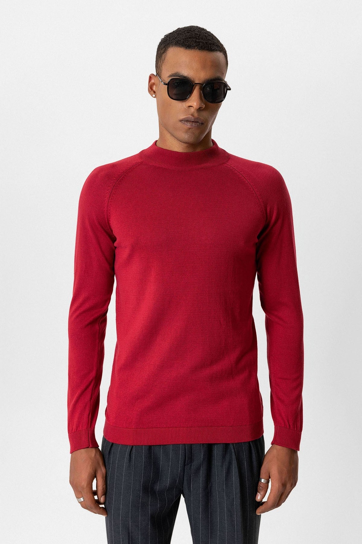Antioch Men's Half-Turtleneck Sweater