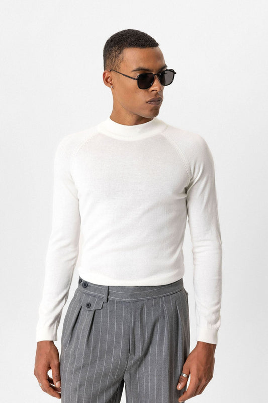 Antioch Men's Half-Turtleneck Sweater
