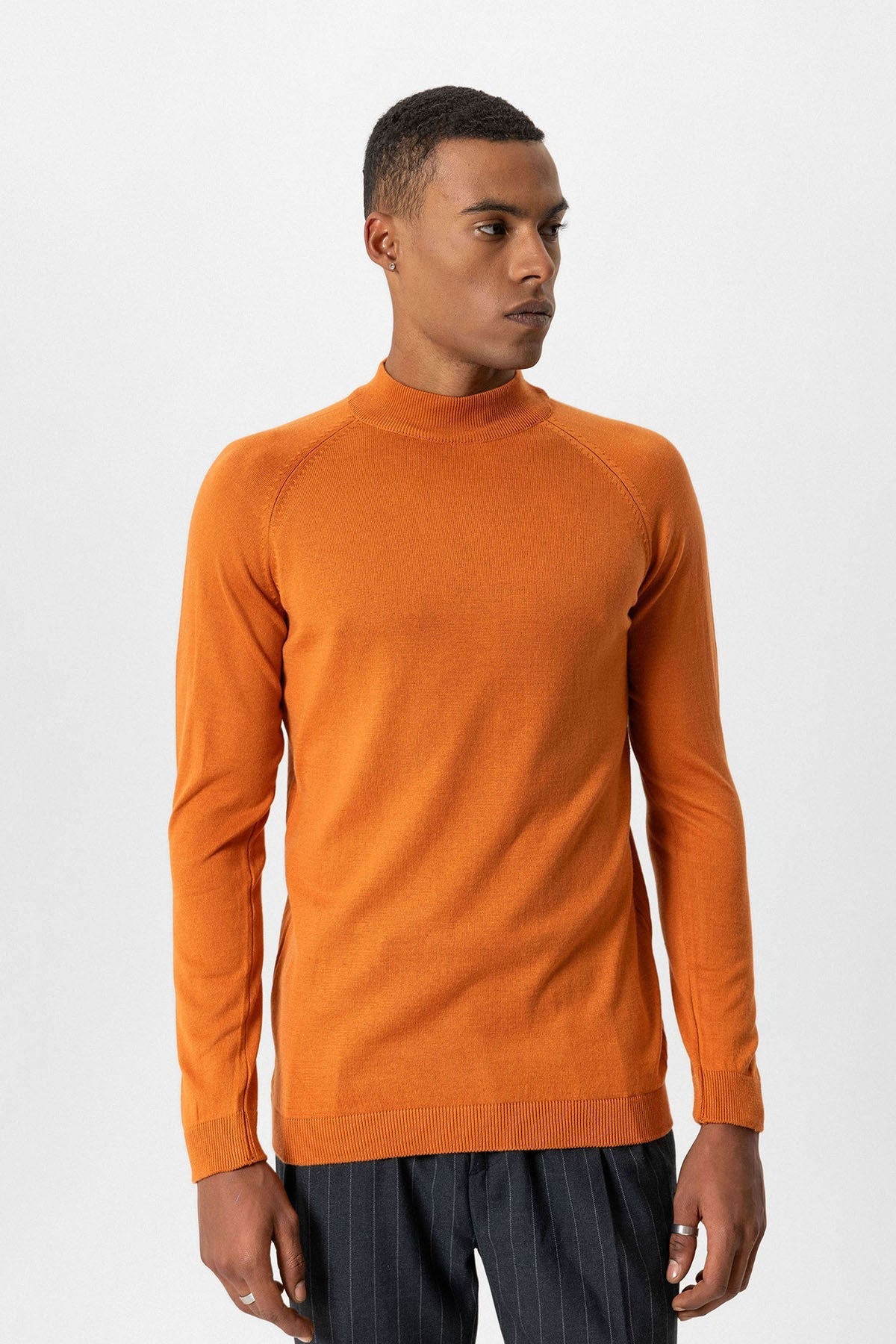 Antioch Men's Half-Turtleneck Sweater
