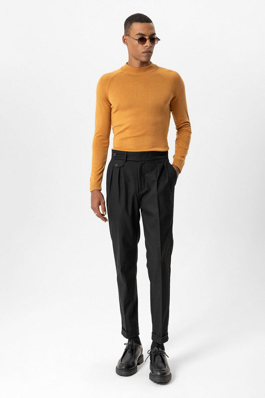 Antioch Men's Half-Turtleneck Sweater